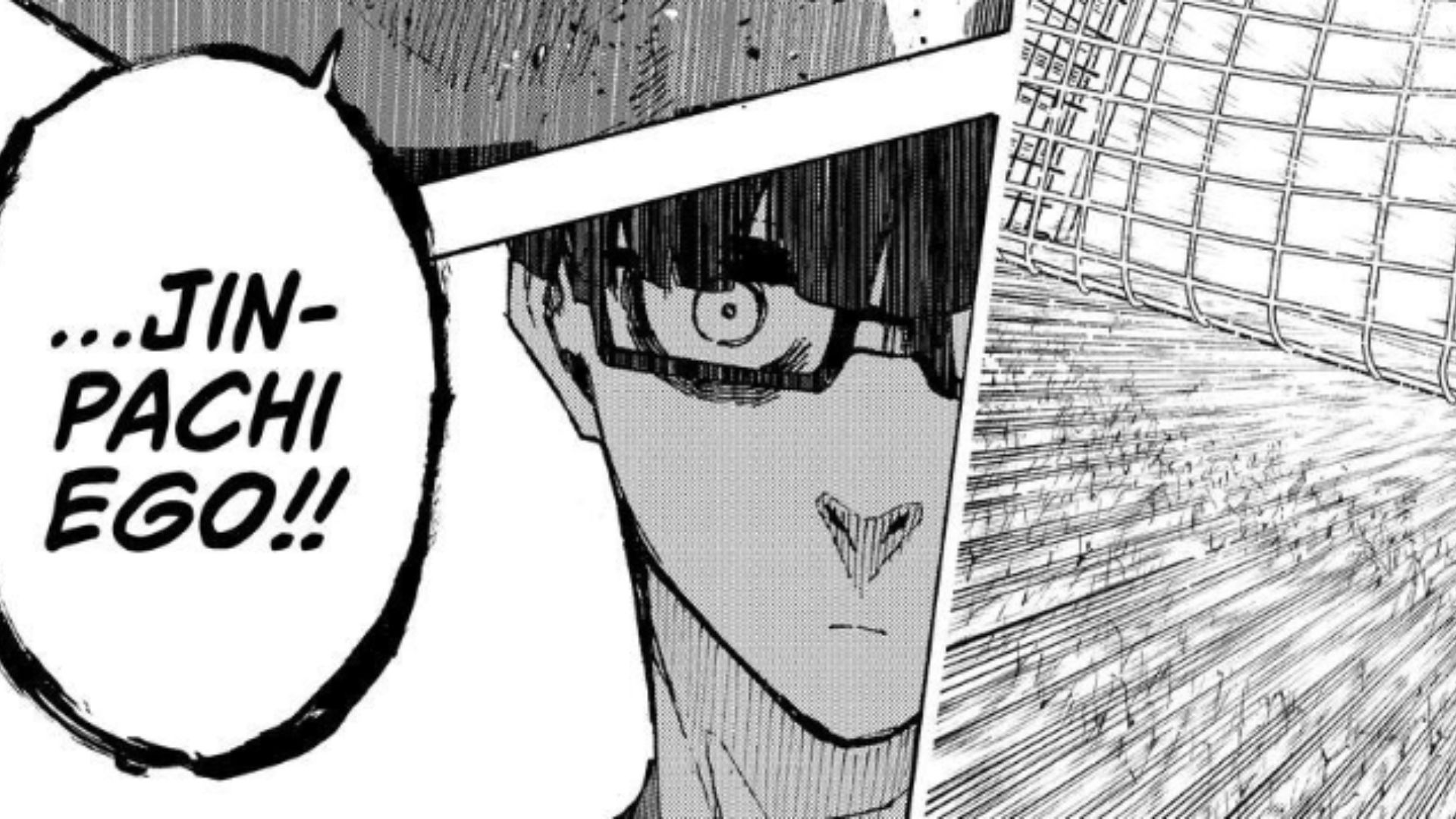 Jinpachi Ego is astonished by Isagi (Image Source: K Manga)