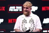JAKE PAUL VS. TANK DAVIS, Miami Press Conference - Source: Getty. (Photo by Megan Briggs/Getty Images for Netflix)