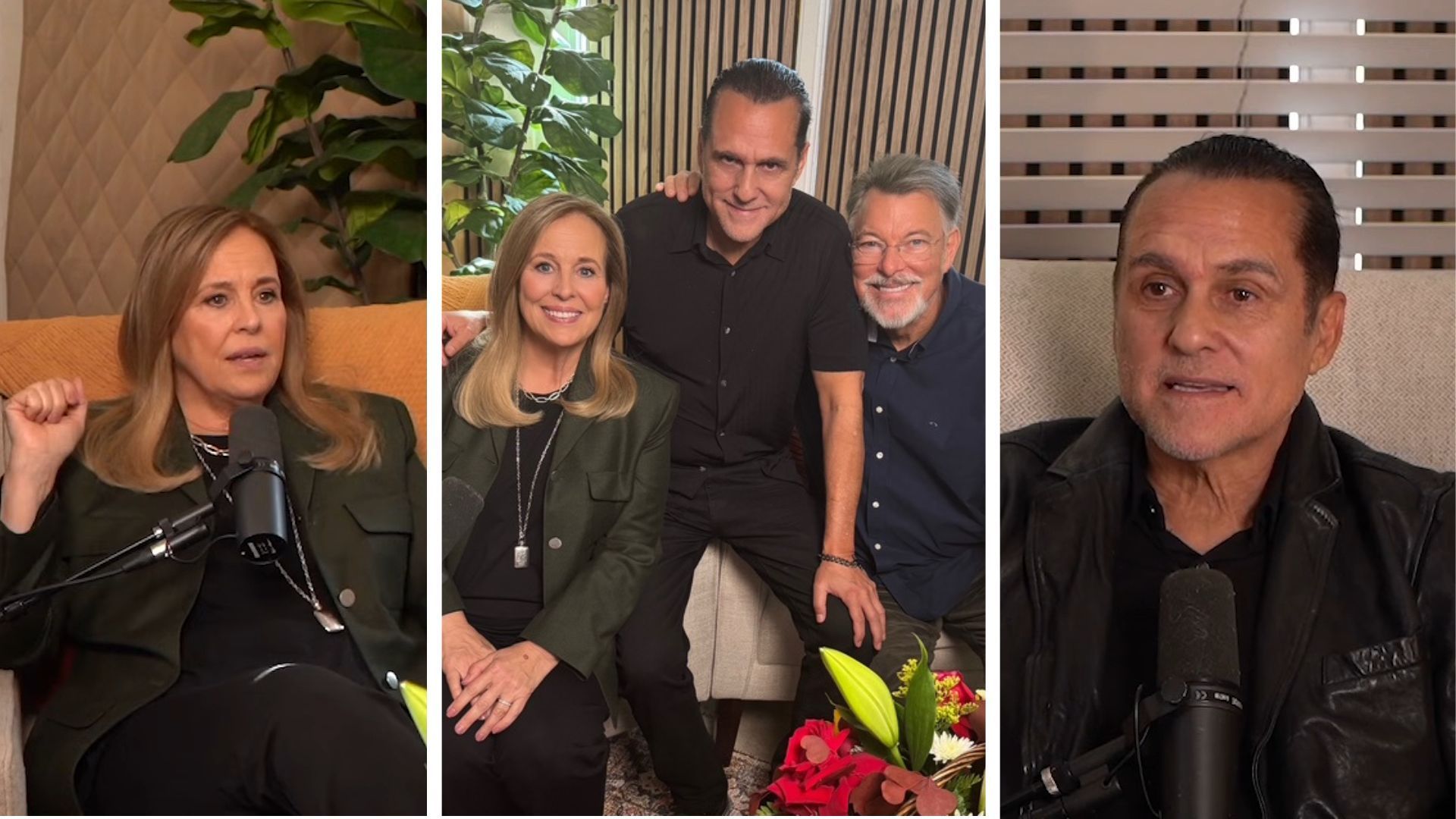Jonathan Frakes, and Genie Francis, and Maurice Benard of General Hospital chat on State of Mind | Image: State of Mind