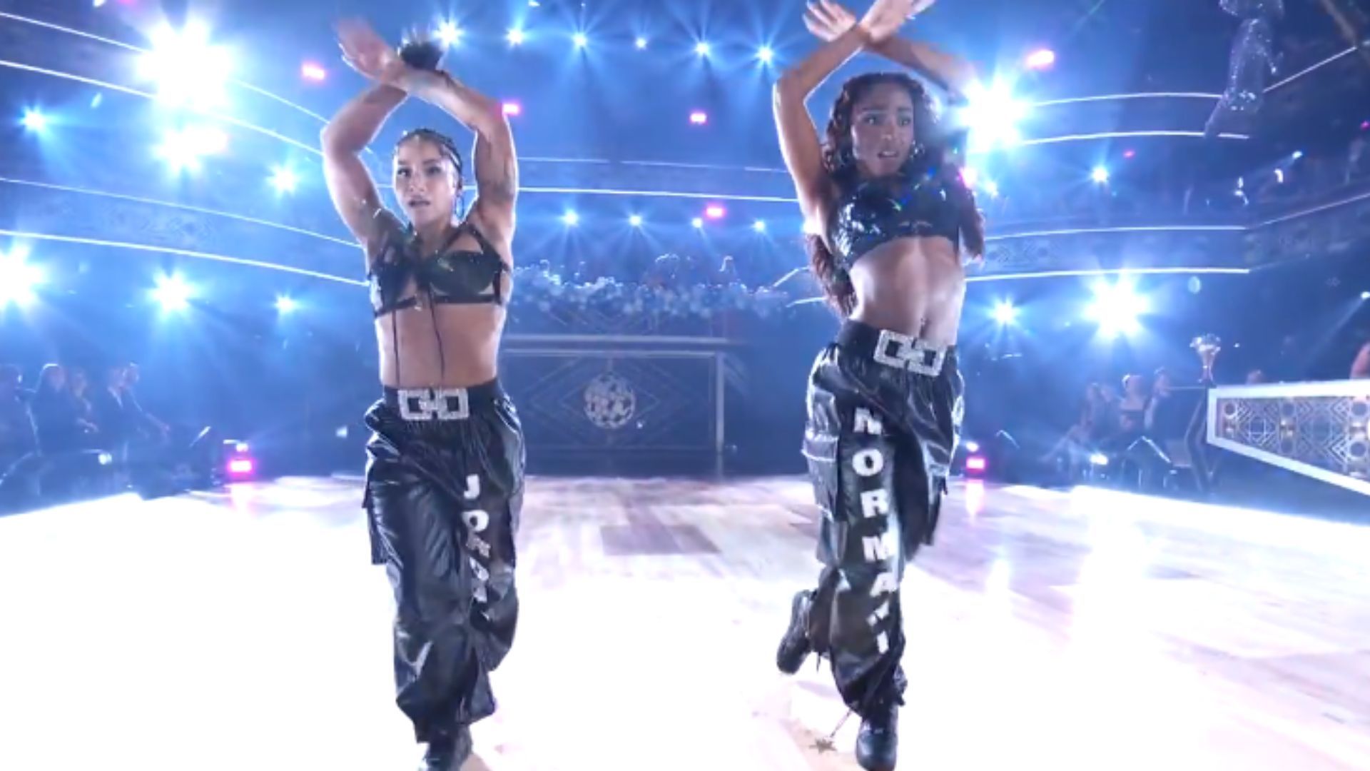 Normani and Jordan Chiles perform on Dancing With the Stars Season 34 (Image via X/@officialdwts)