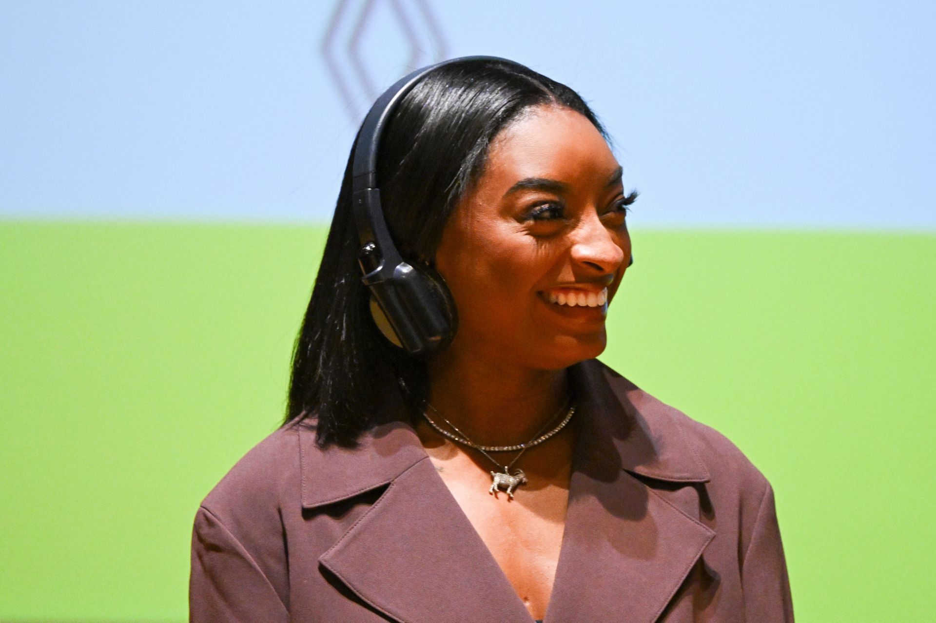 Simone Biles Attends A Motivational Talk In Buenos Aires - Source: Getty