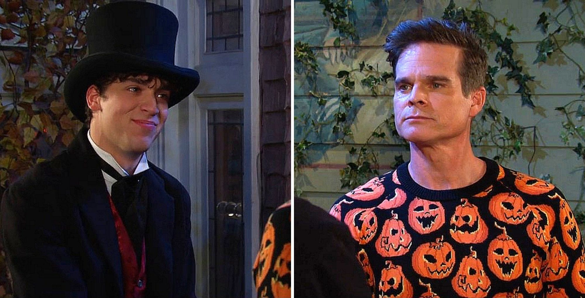 Days of our Lives&#039; Aaron and Leo. | Image Source: Peacock