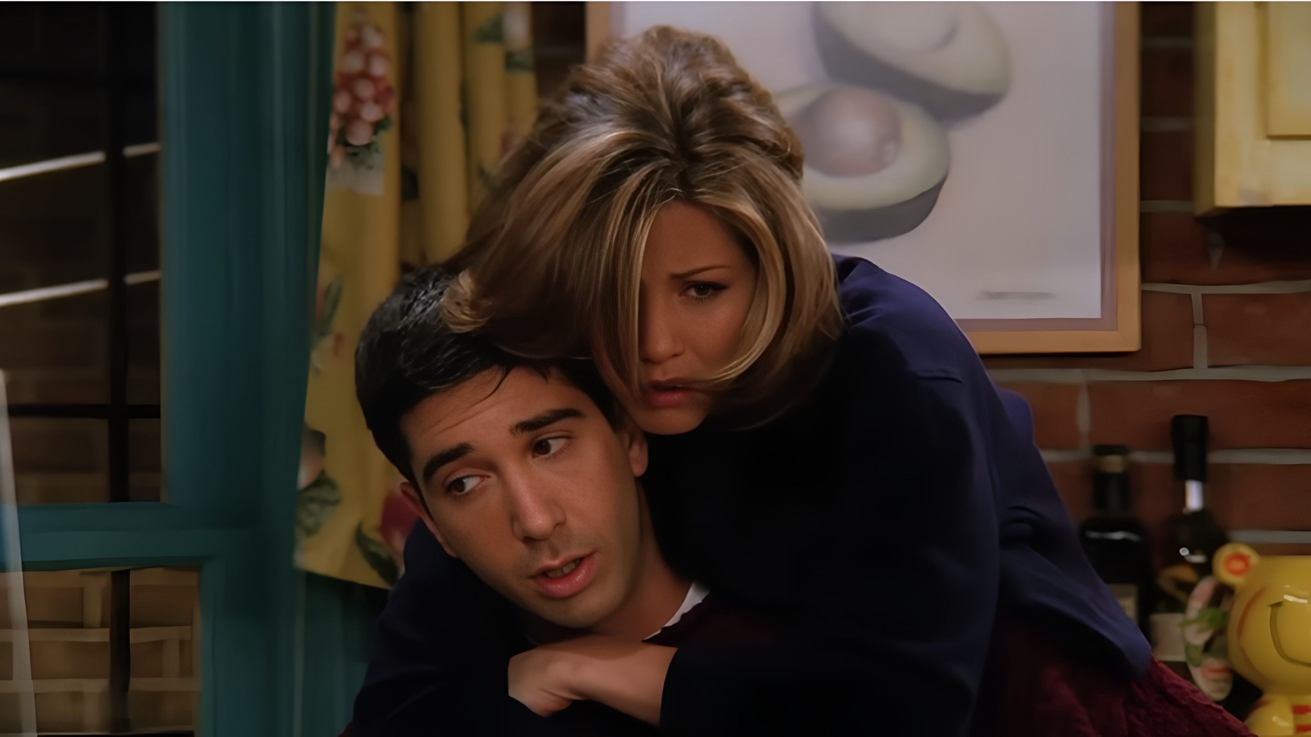 Ross and Rachel from Friends ( Image via YouTube / HBO Max )