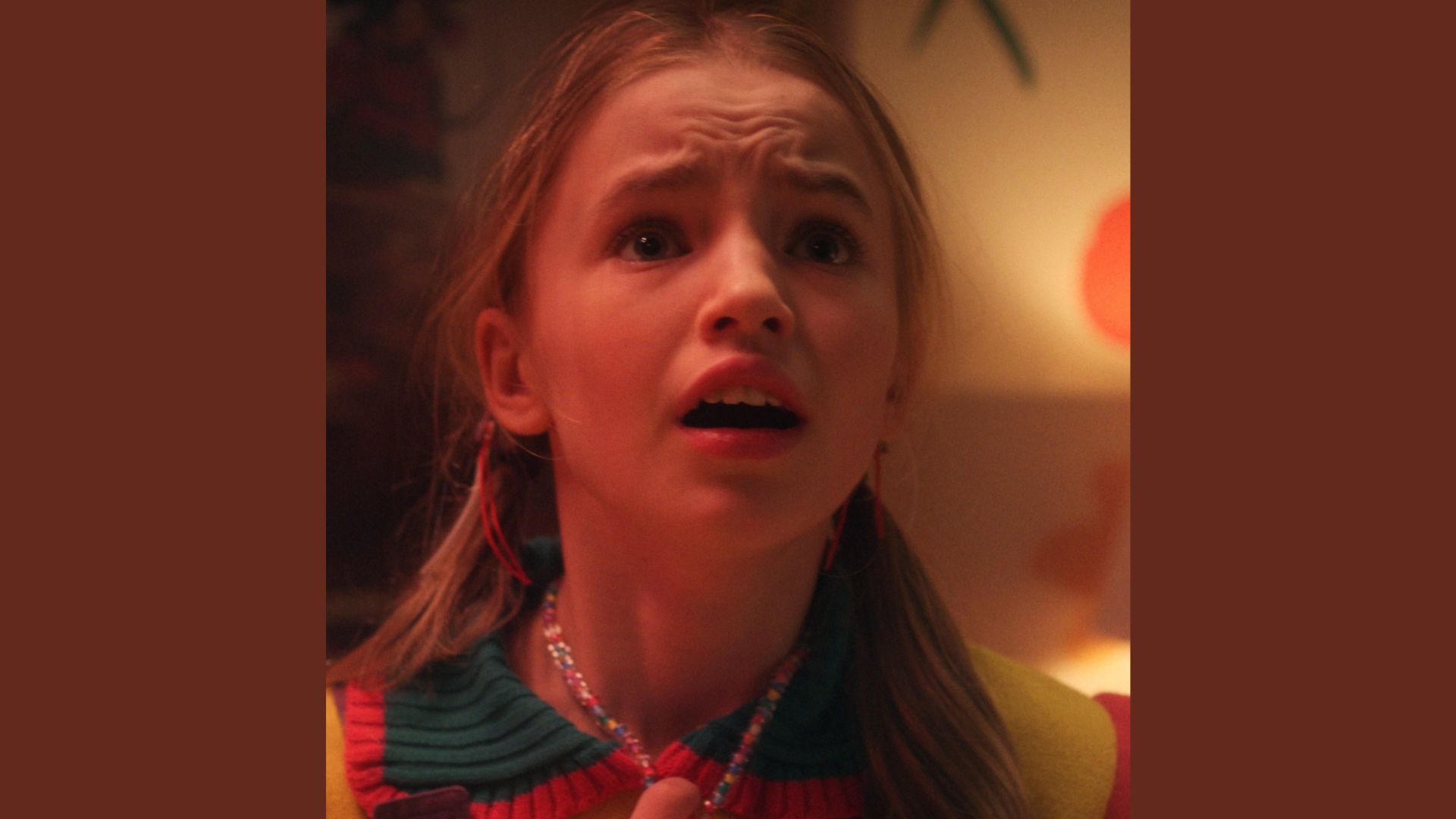 Holly in Stranger Things Season 5 (Image via Instagram/@nellfisher_)