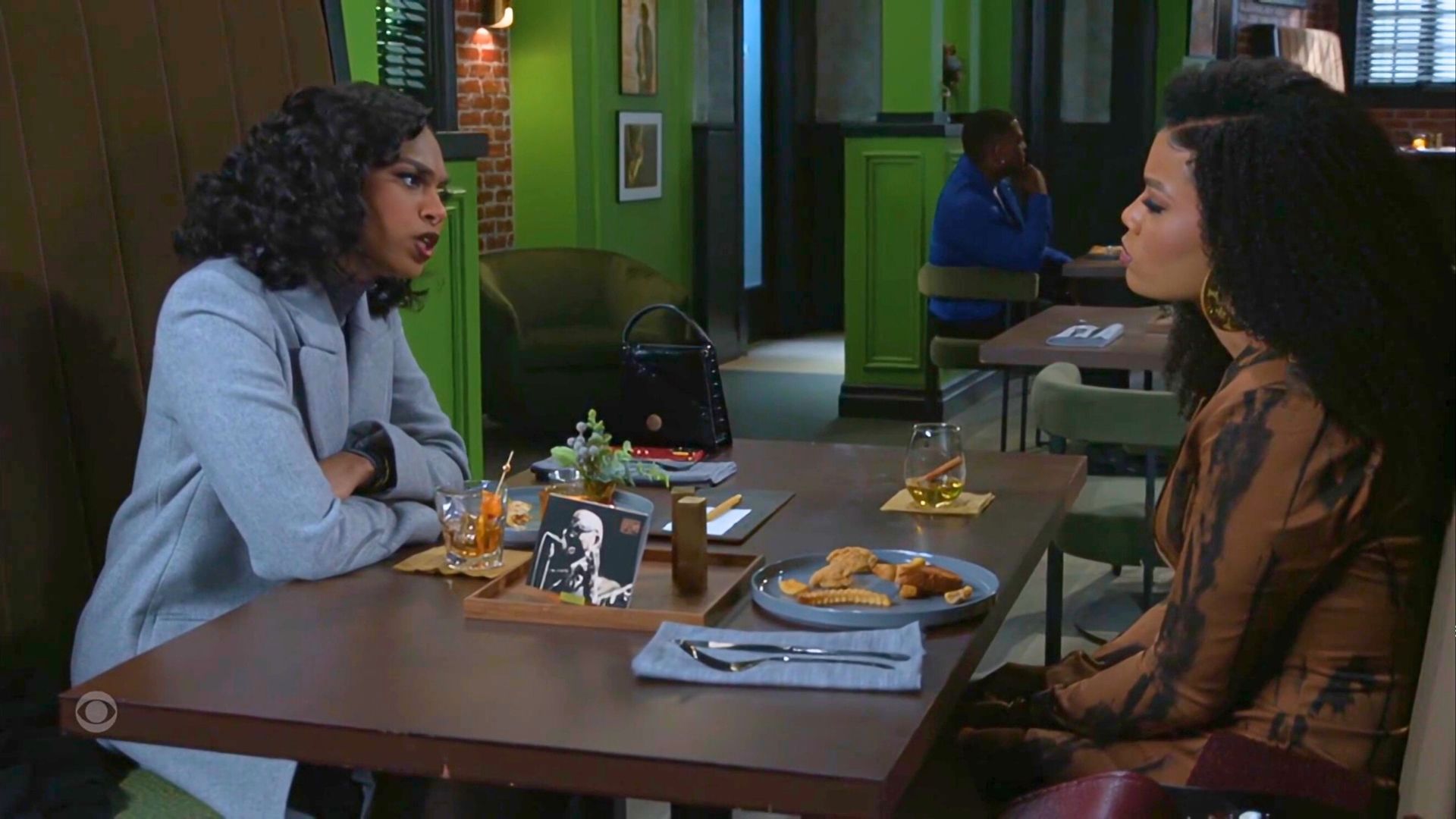 Beyond the Gates: Kat strikes some pretty low blows on Eva | Image: CBS