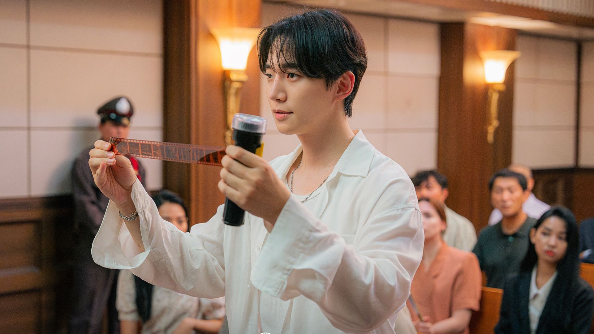 Tae-poong makes a new plan (Image via X @CJnDrama)