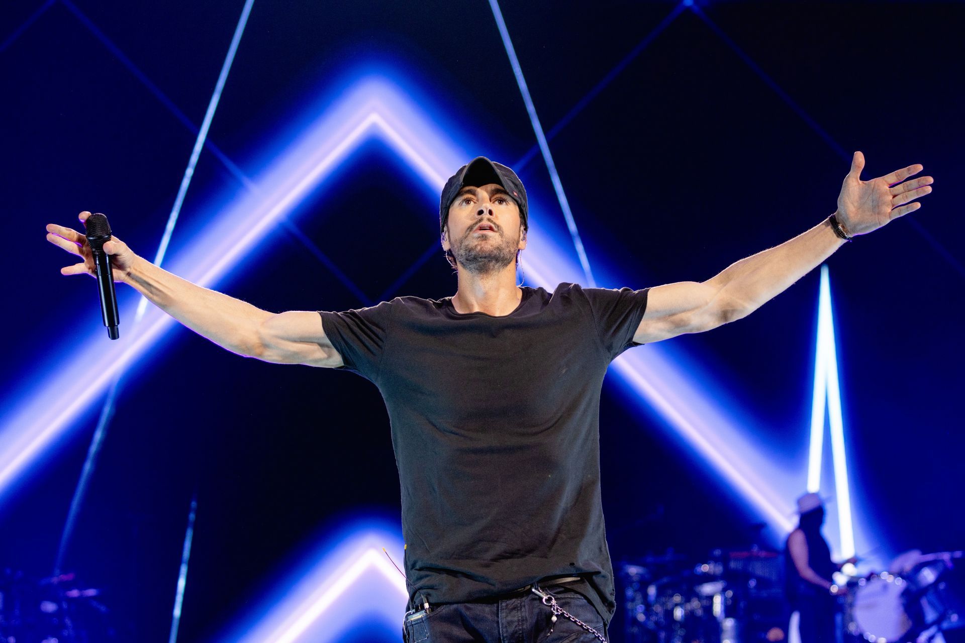 Enrique Iglesias, Pitbull And Ricky Martin The Trilogy Tour - Austin, TX - Source: Getty