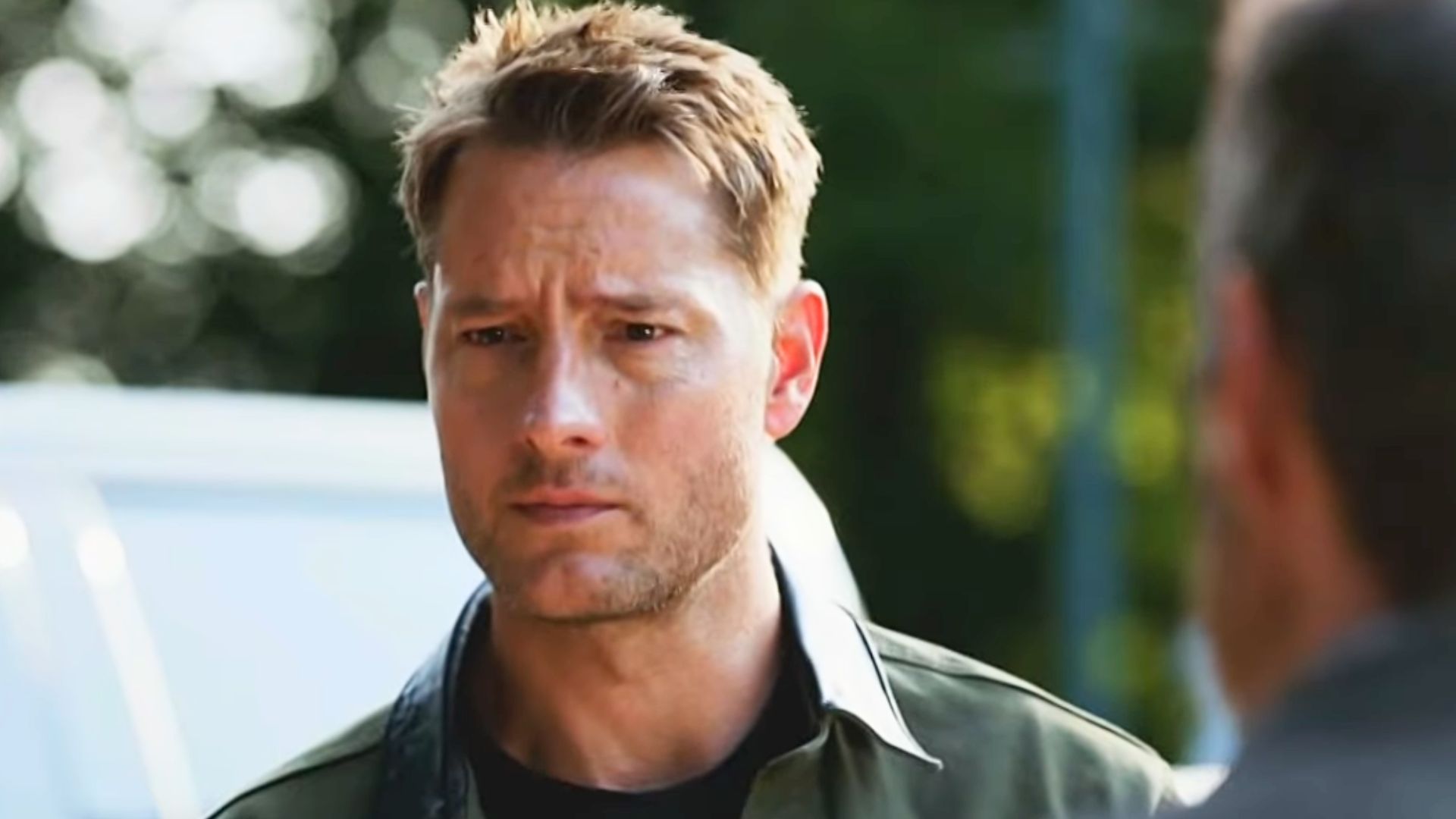 Justin Hartley in Tracker | Image via CBS