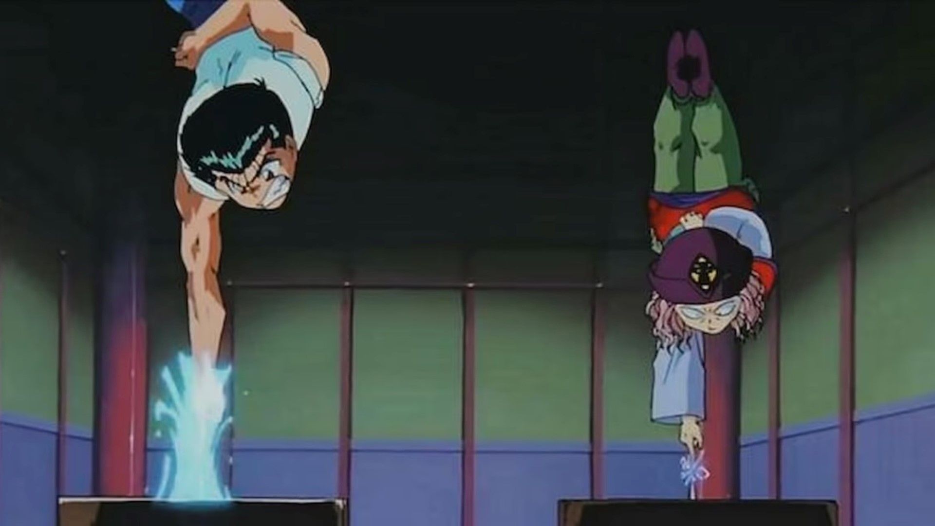 Genkai and Yusuke (Image Credit: Studio Pierrot)