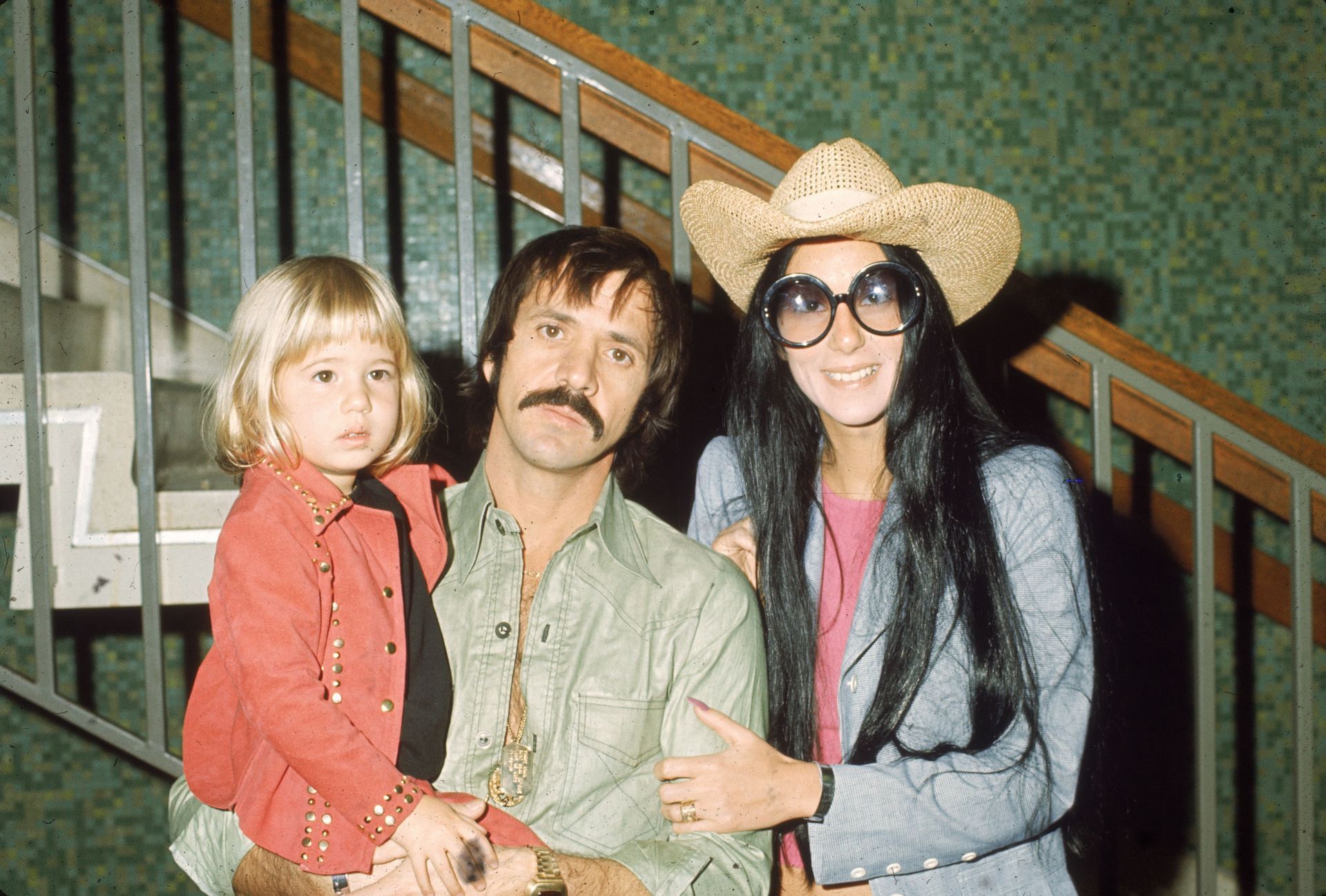 Sonny, Cher, and Chastity Bono - Source: Getty