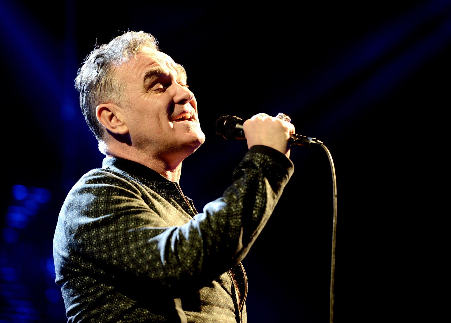 Morrissey And Patti Smith Perform At The Staples Center - Source: Getty