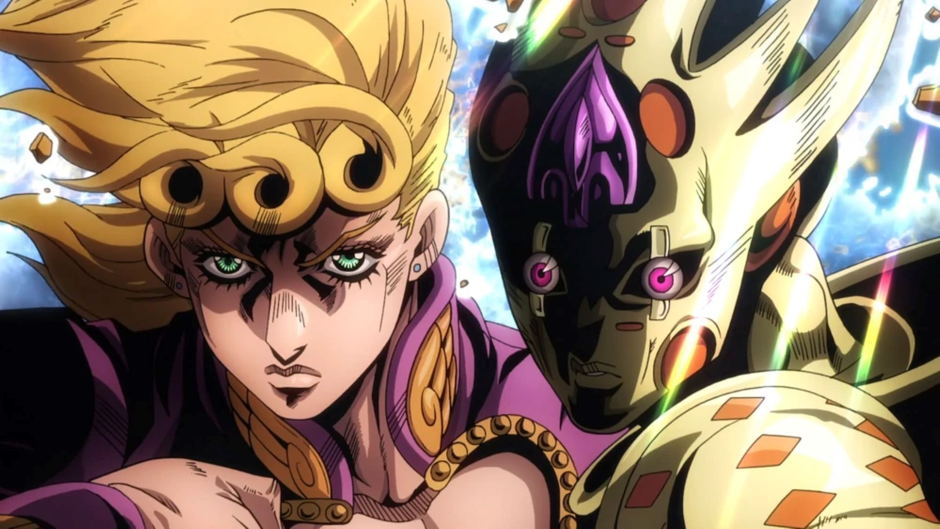 Giorno and his Stand (Image Credit: David&#039;s Production)