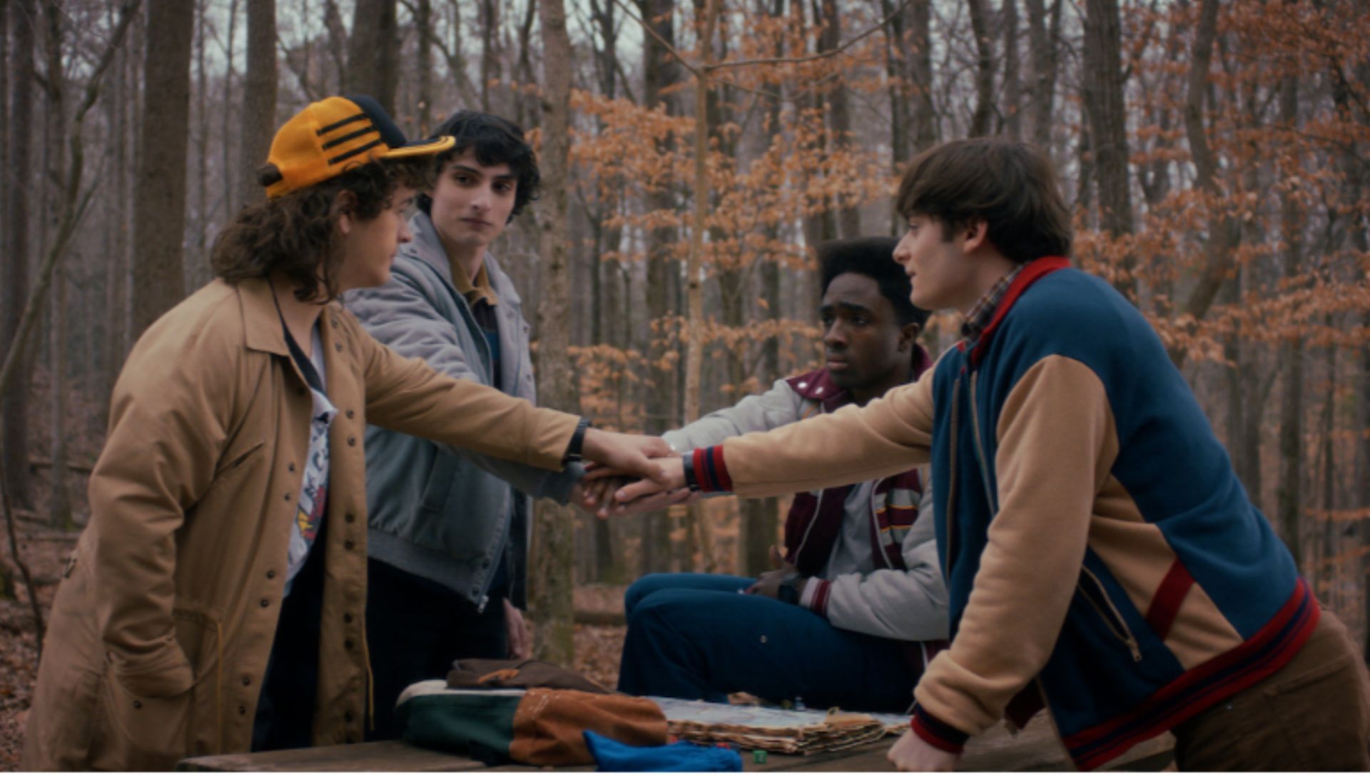 Dustin, Mike, Lucas, and Will (Image via Netflix)