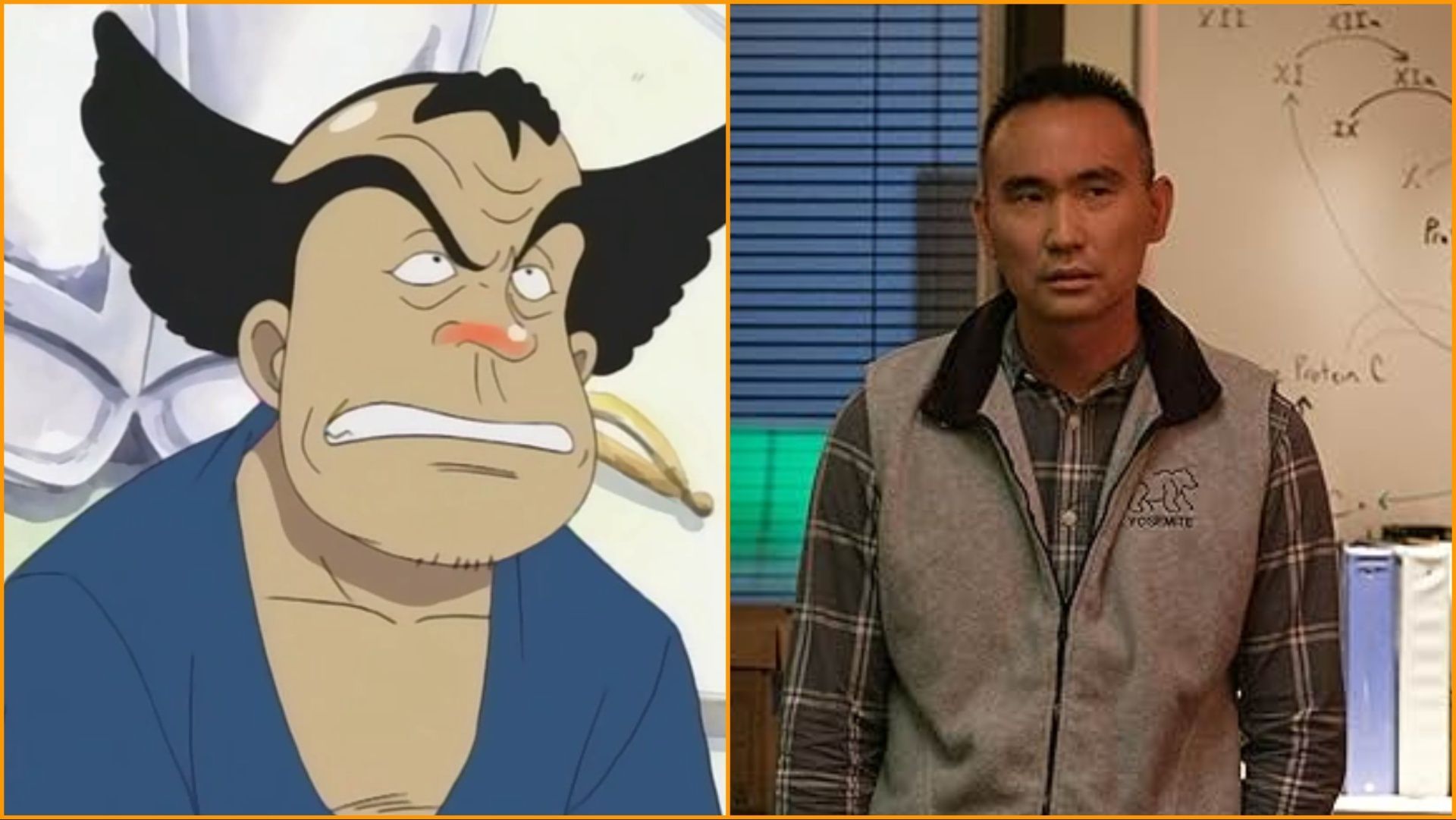 Ipponmatsu and James Hiroyuki Liao (Image Credit: Toei Animation and Hulu)