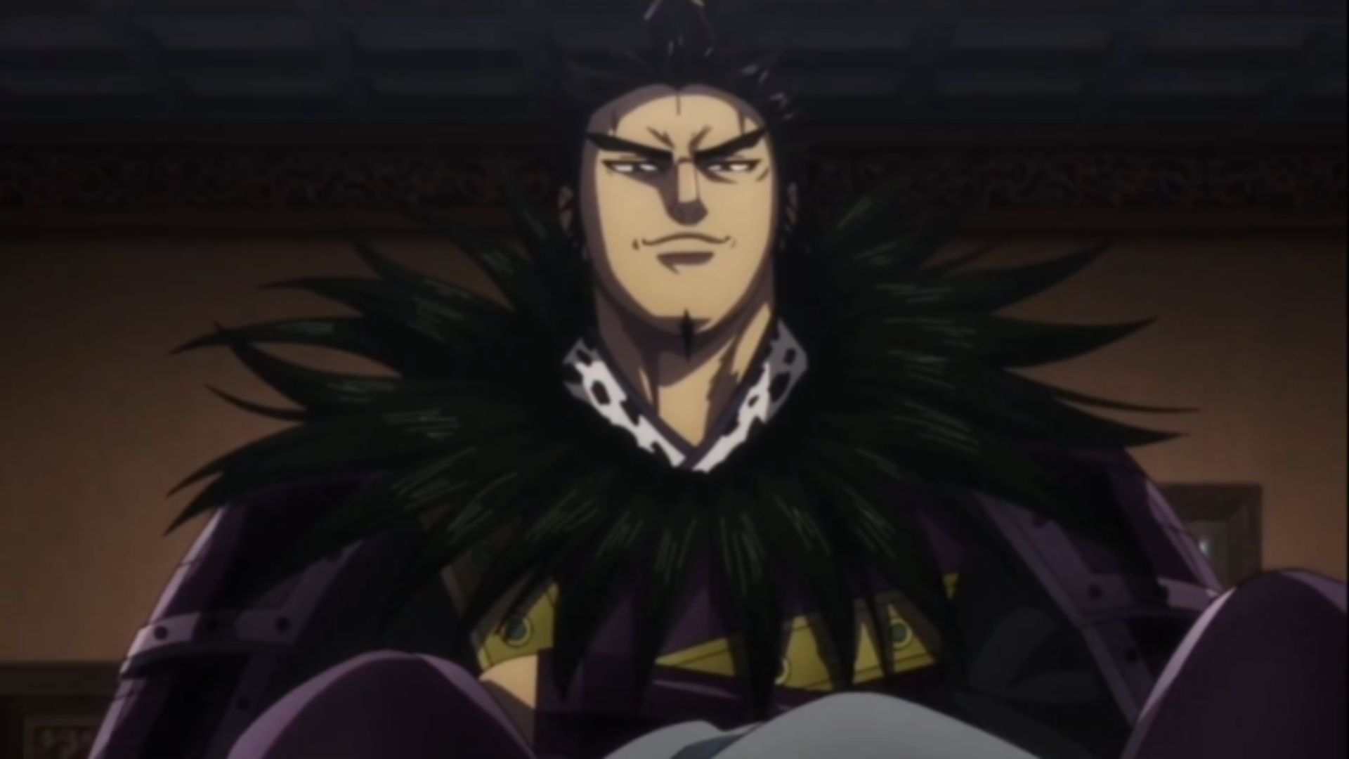 General Kanki, as seen in Kingdom Season 6 Episode 6 (Image Source: Studio Pierrot)