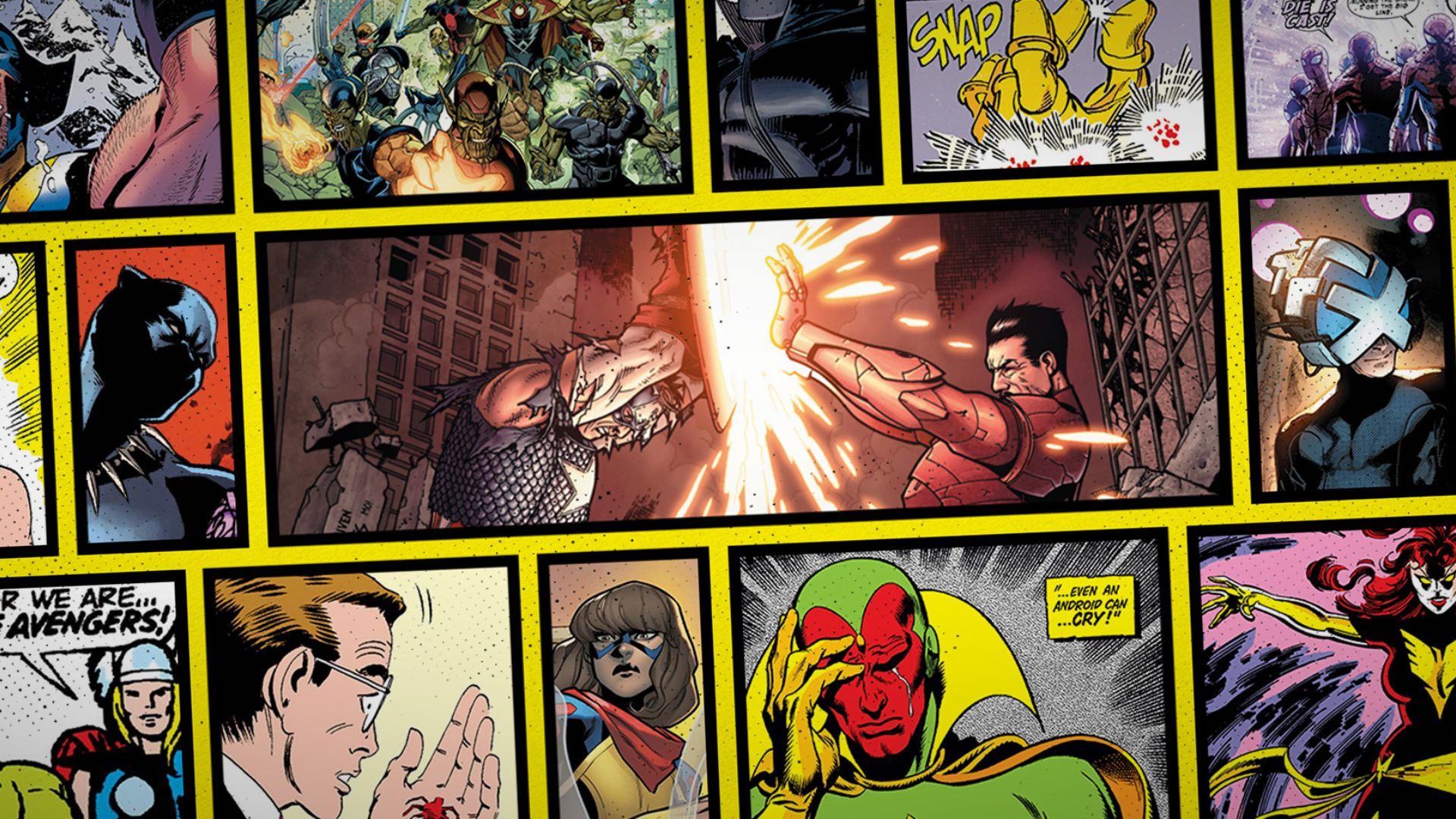 Characters across the Marvel Universe | Image Via: Marvel Comics