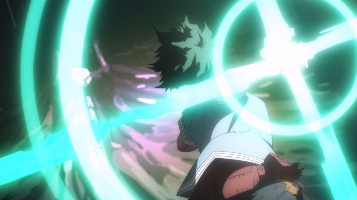 Deku as seen in anime 