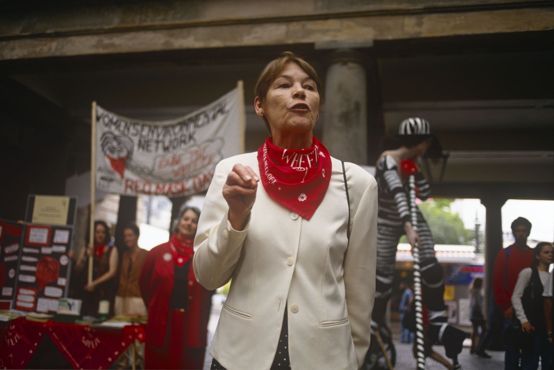 Glenda Jackson Speaks To Political Rally - Source: Getty