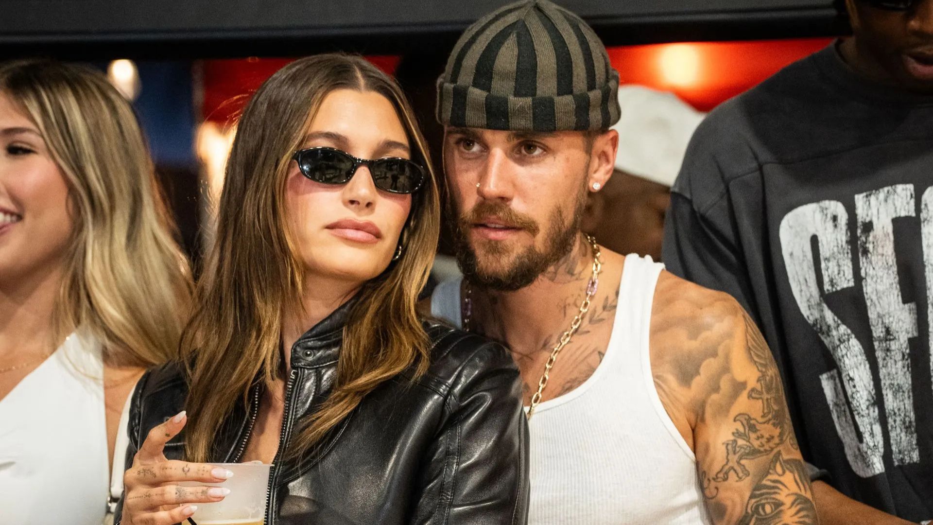 Justin and Hailey Bieber (Image via Getty)