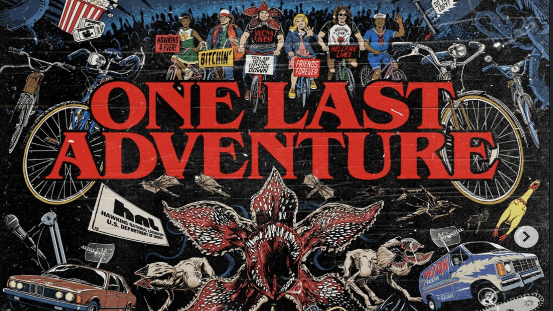 Stranger Things poster (Image via Instagram/@strangerthingstv)