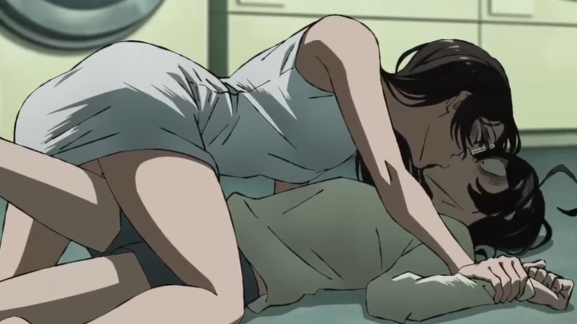 First intimate scene in SANDA (Image Source: Science SARU)