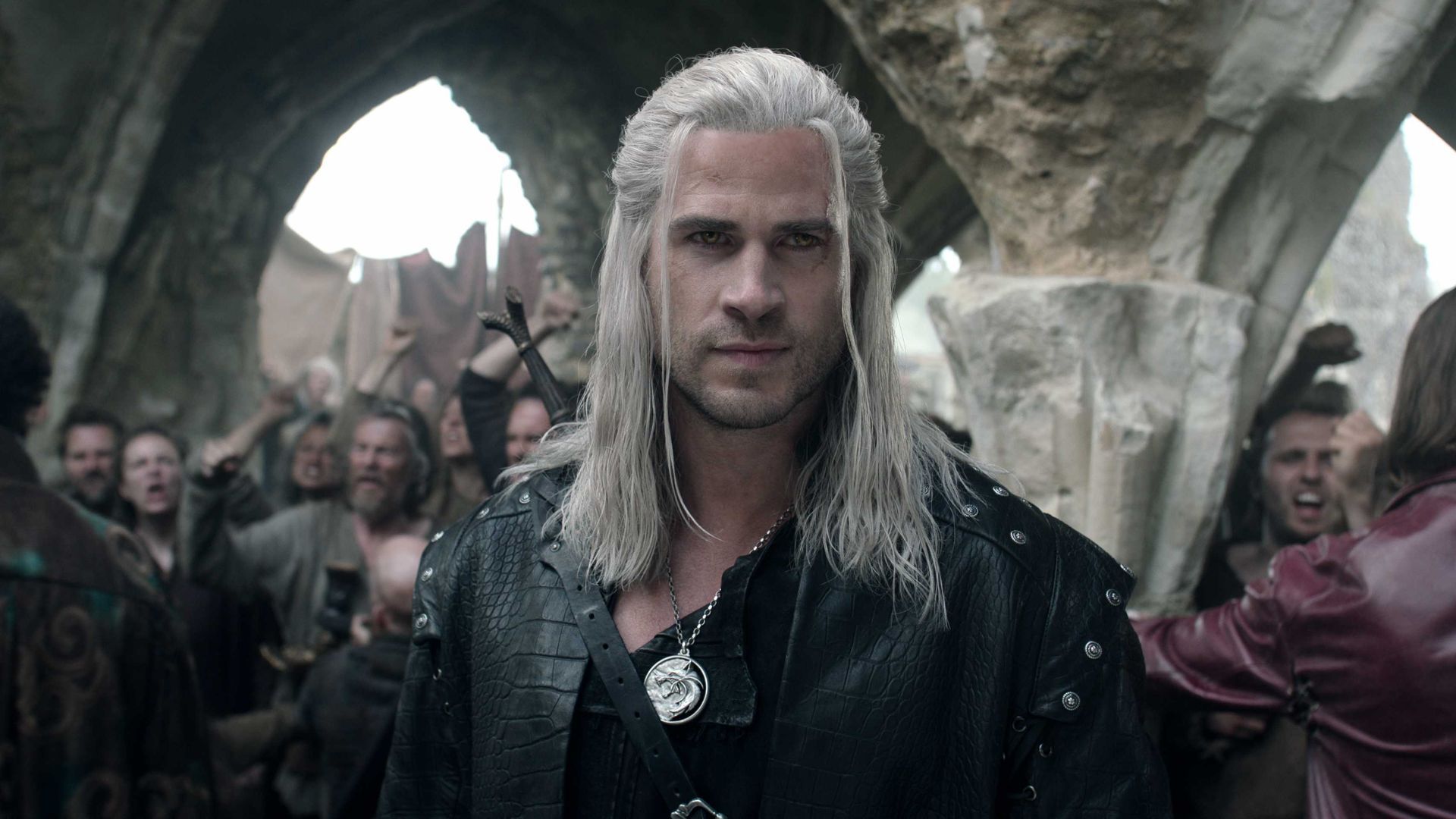 Liam Hemsworth&#039;s Geralt from The Witcher Season 4 Episode 3 | Image via Netflix