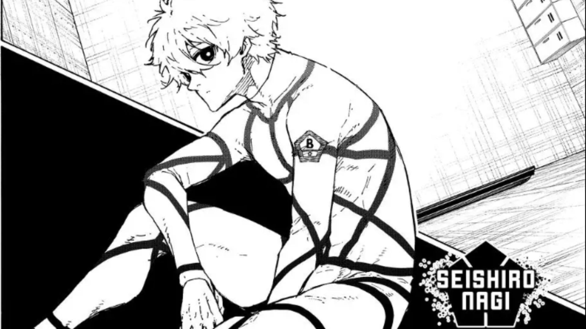 Nagi is seen calmly waiting in the allotted room (Image Source: K Manga)