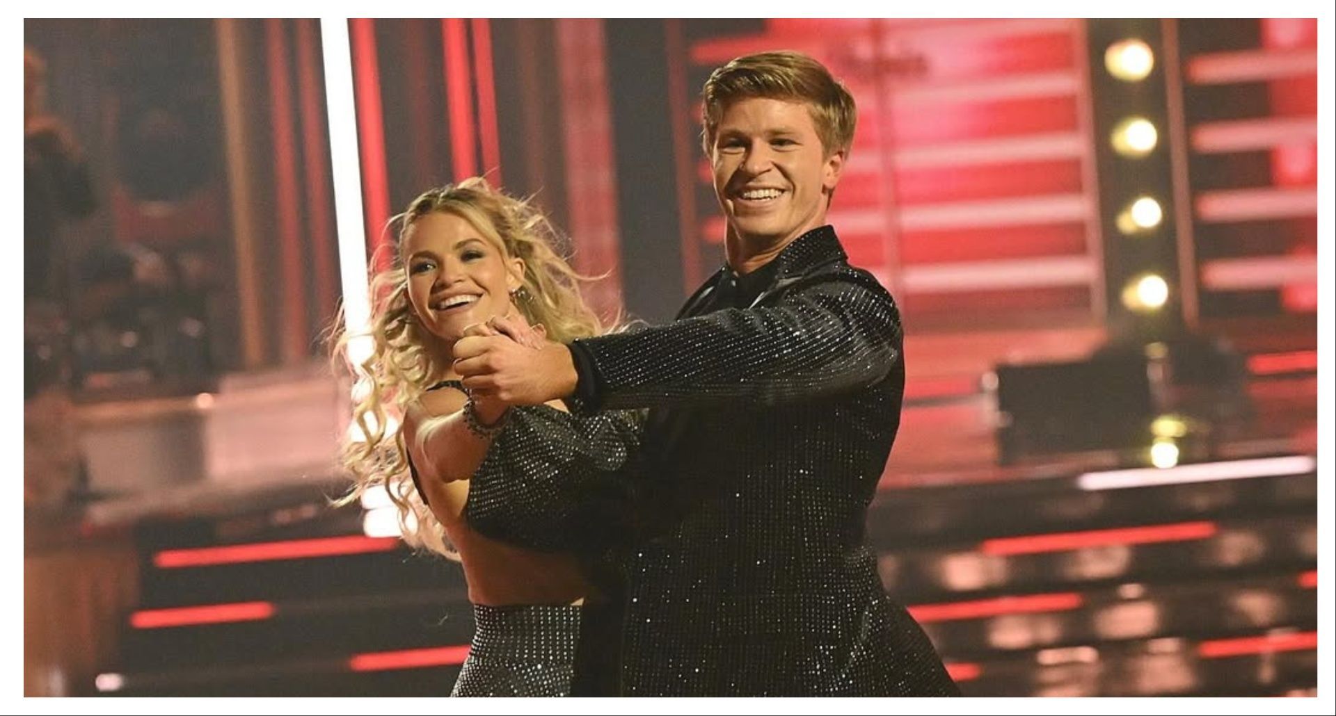 Inside the Len Goodman Mirrorball trophy. What winners take home. (Image via Instagram/ robertirwinphotography)