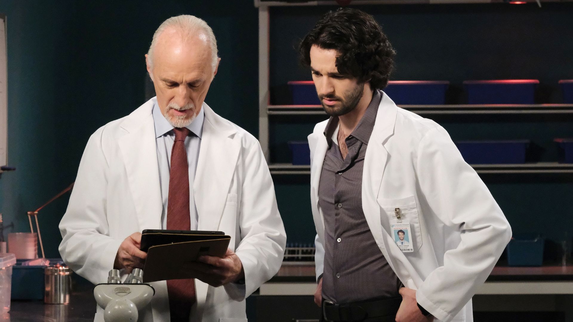 Rolf and Mark work in the lab | Image: JPI