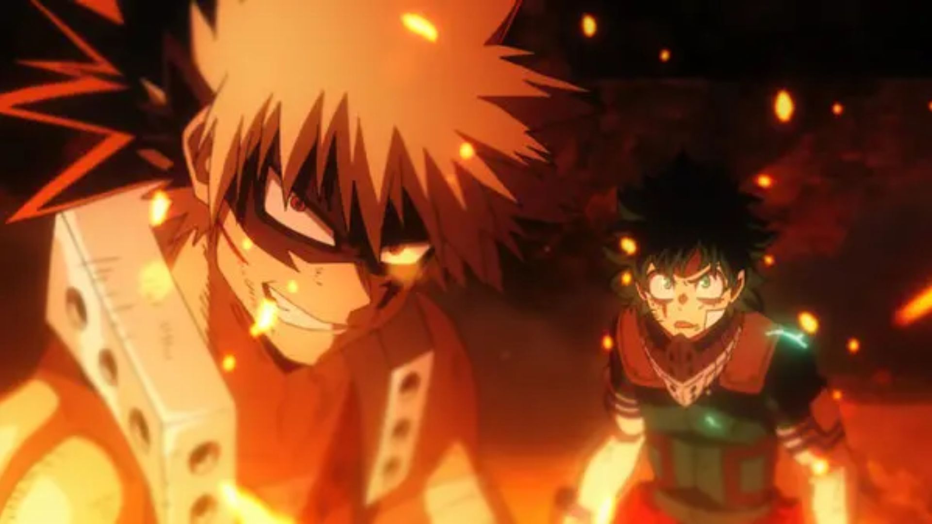 Bakugo and Deku (Image Credits: Studio Bones)