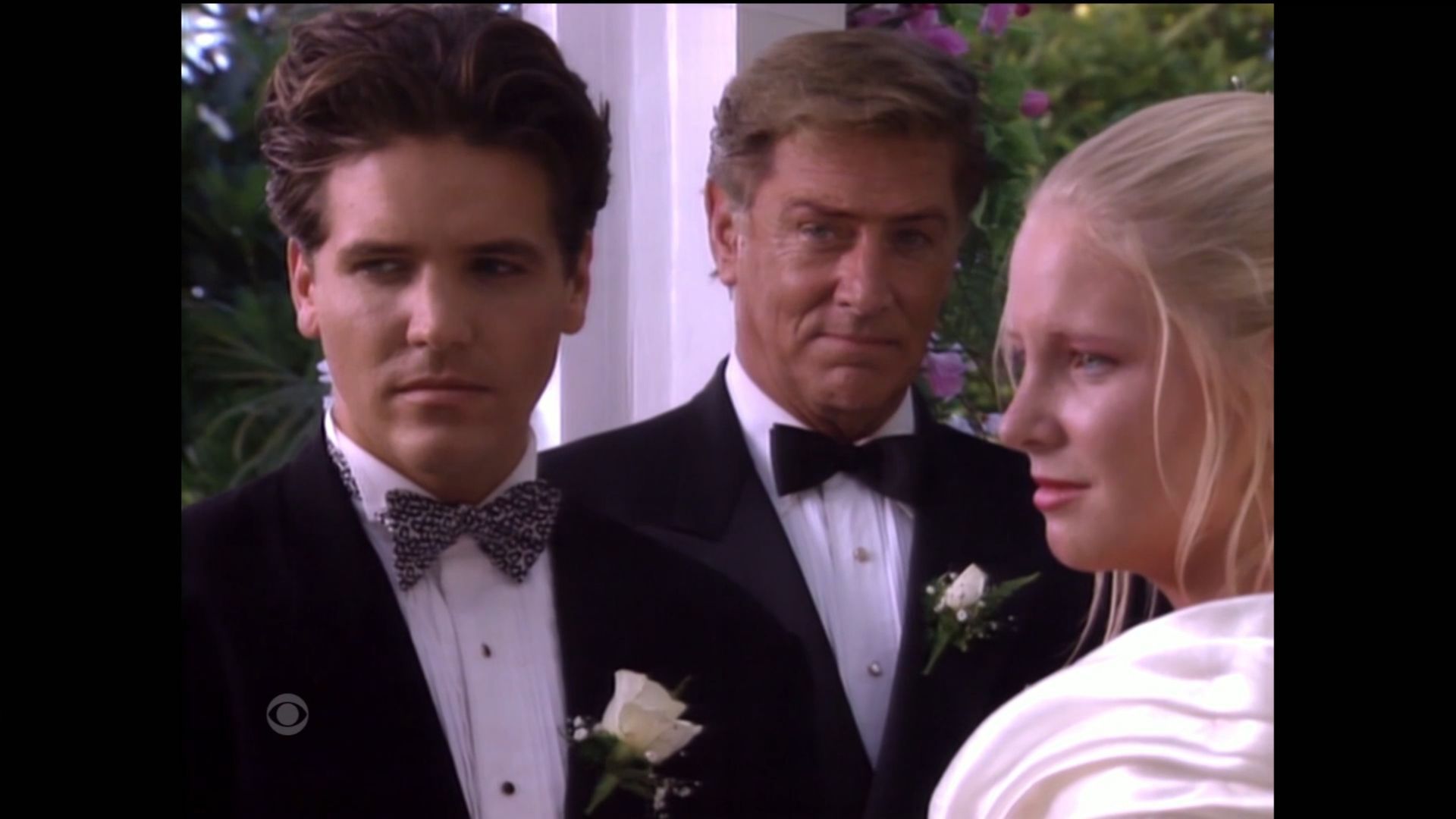 Danny, Rex, and Cricket at the 1990 wedding on The Young and the Restless | Image: JPI