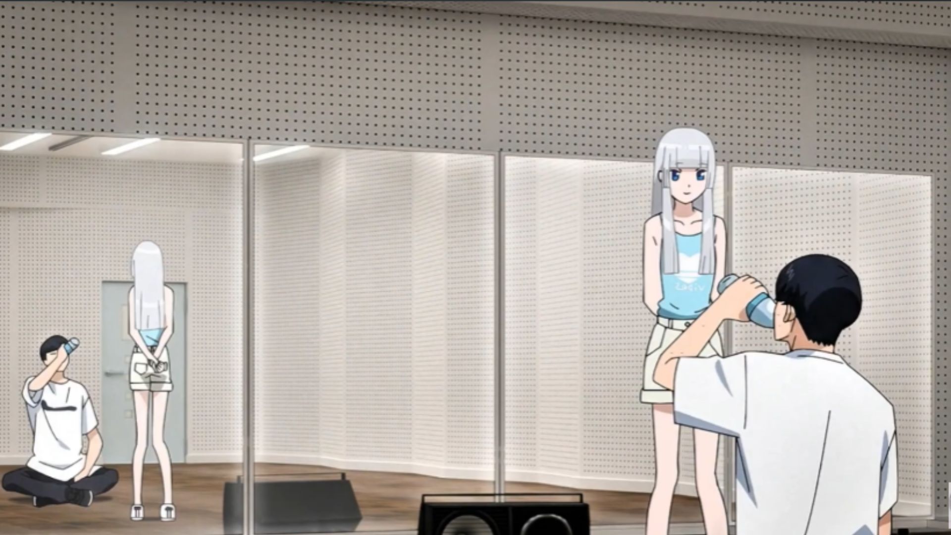 Wanda and Kabo in the dance room (Image Source: Studio Madhouse)