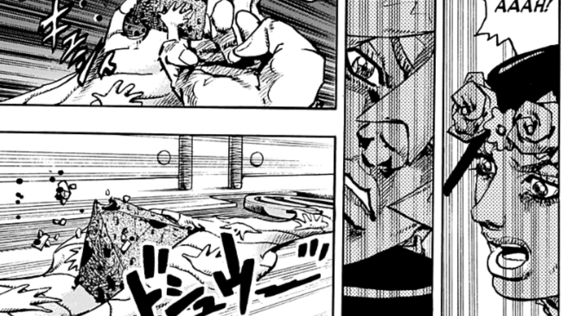 The Lava Rock as seen in the manga (Image Source: MangaDex)