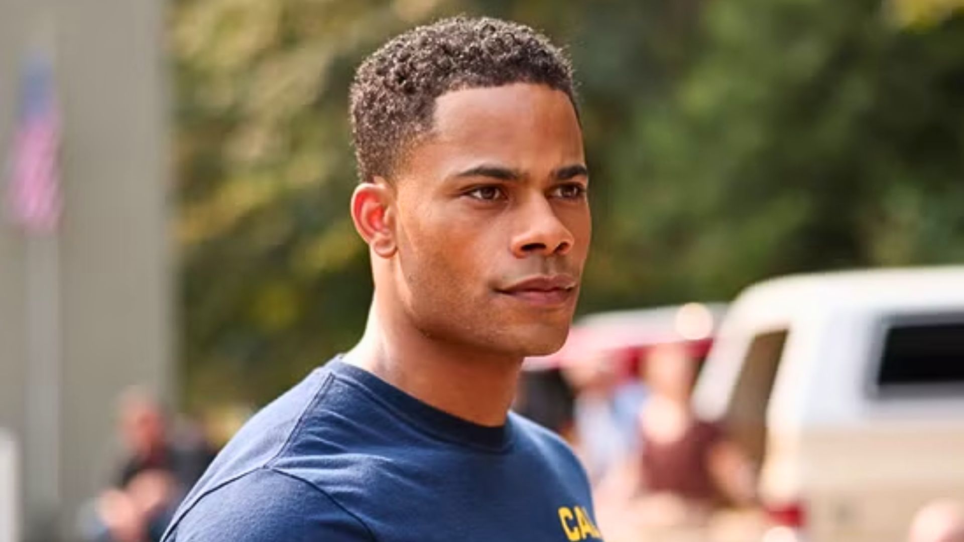 Jordan Calloway as Jake in Fire Country Season 4 (Image via CBS)