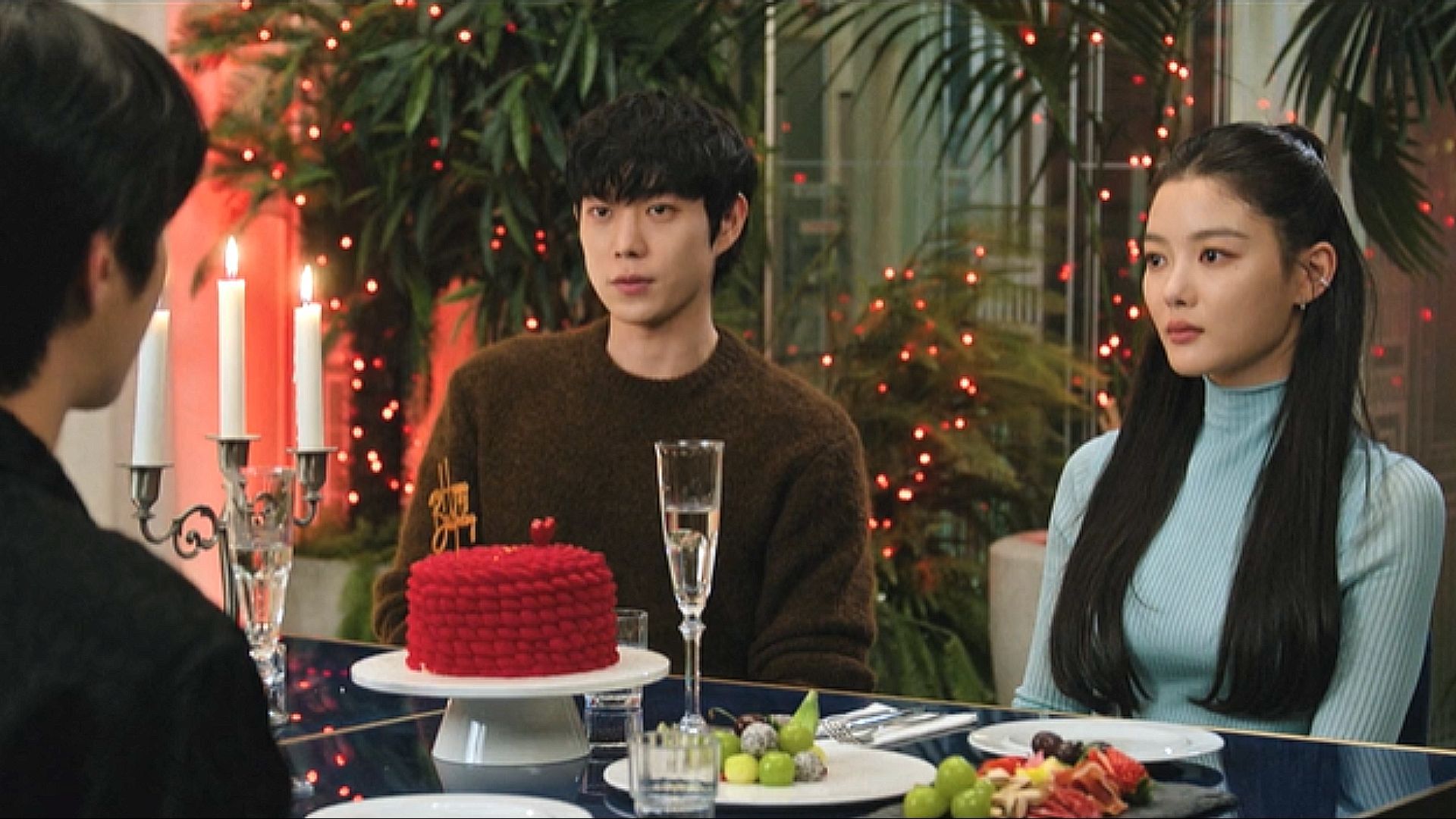 Ah-jin&#039;s birthday dinner is ruined (Image via Viki)