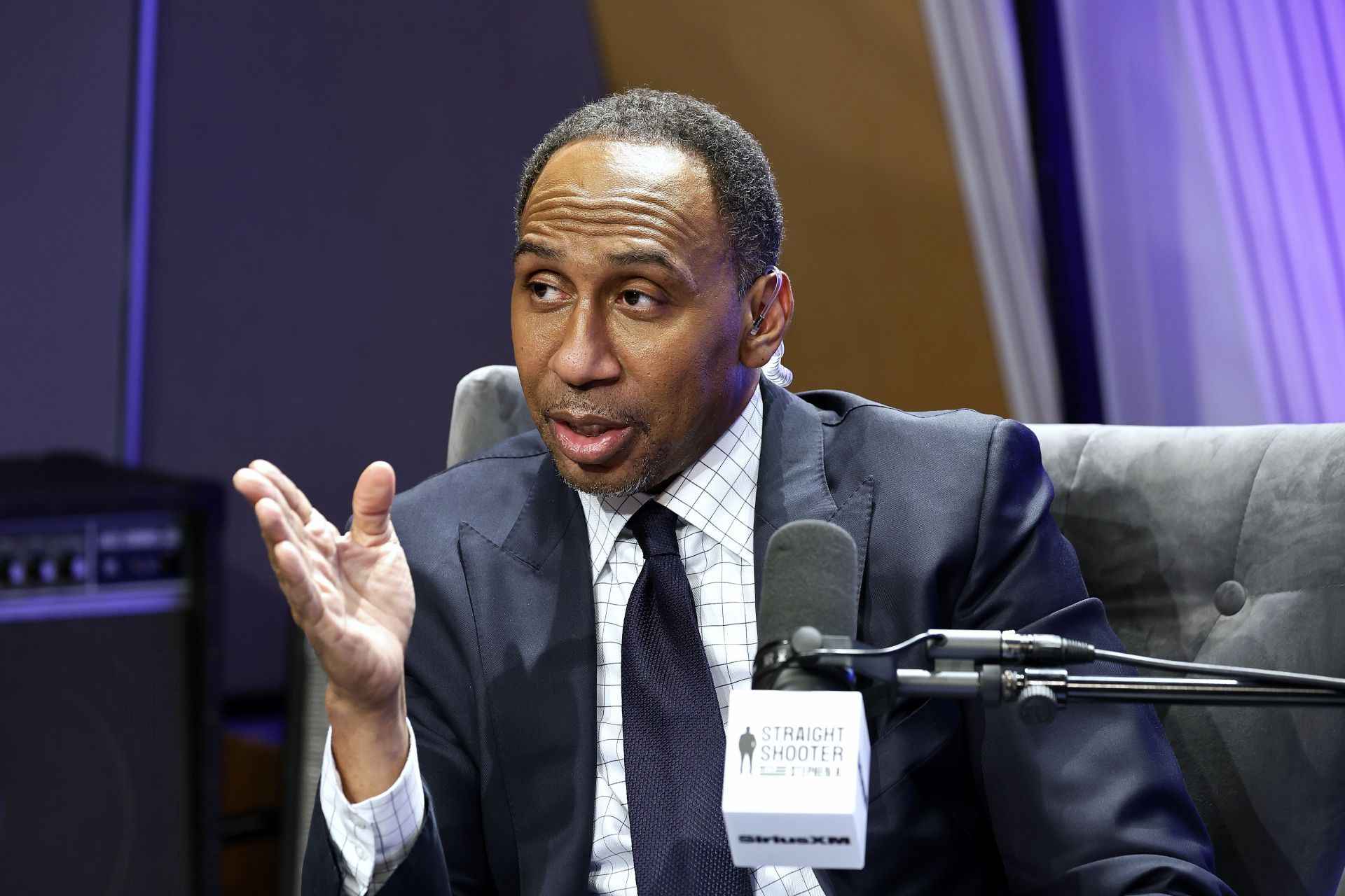 Stephen A. Smith Hosts A SiriusXM Town Hall Event With Senator Ted Cruz - Source: Getty