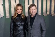Actor Sean Bean with Connie Nielsen at the London Screening of Robin Hood - Source: Getty