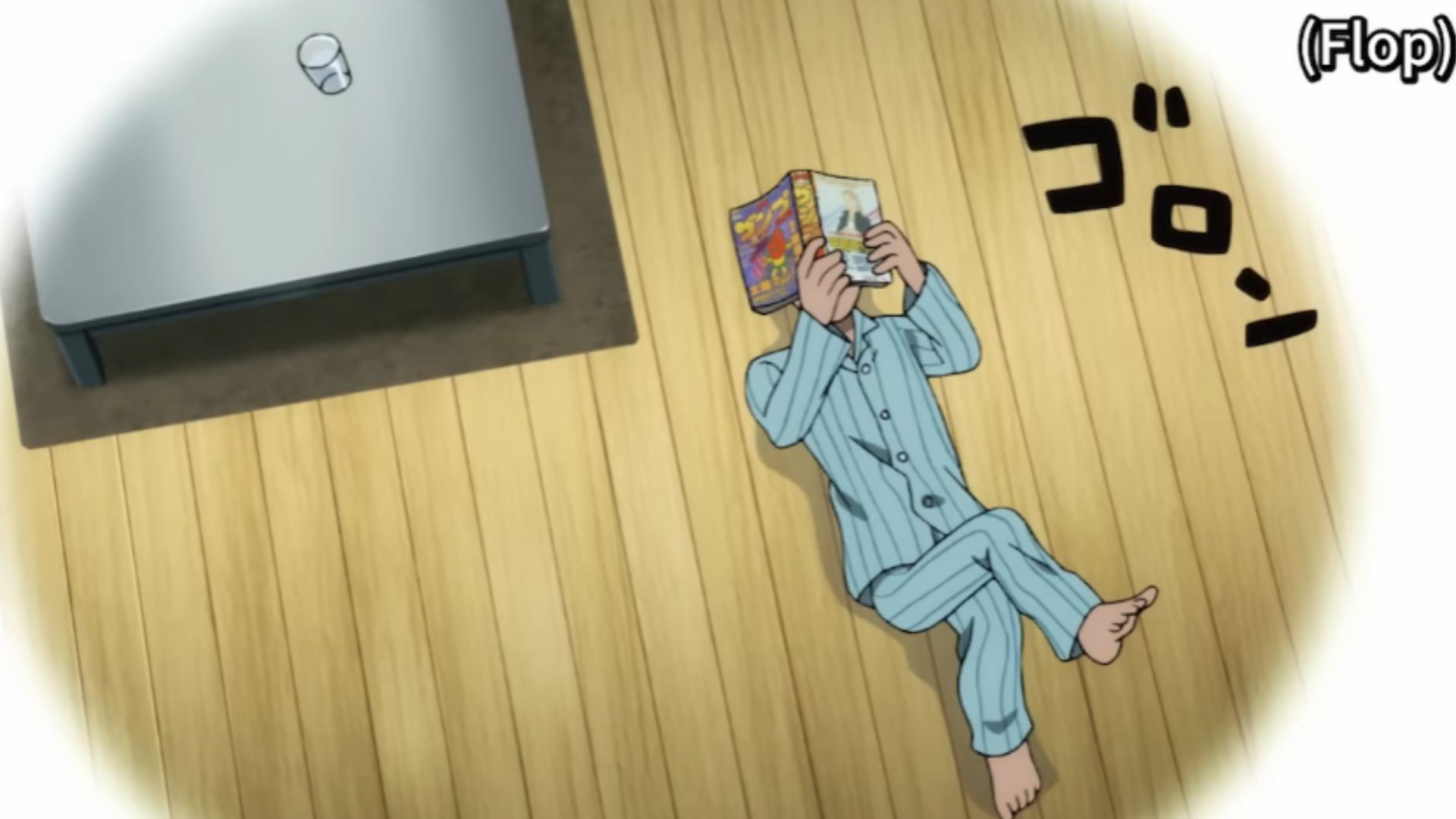 Saitama&#039;s mundane life in Episode 5 (Image Source: J.C. Staff)