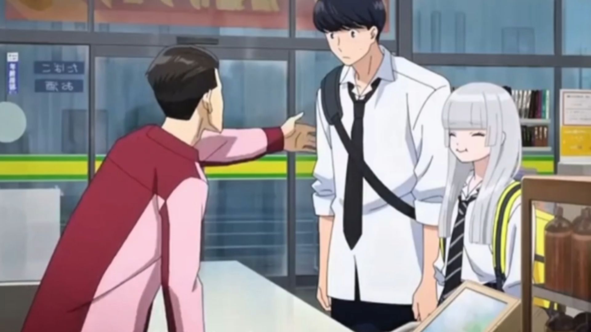 The store manager thought Kabo was Wanda&#039;s boyfriend (Image Source: Studio Madhouse)