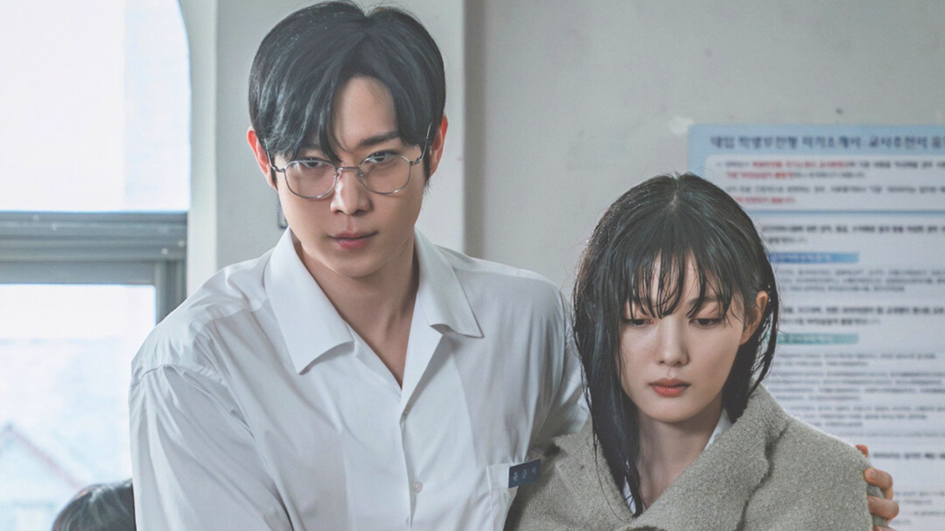 Kim Young-dae and Kim Yoo-jung in Dear X | Image via Instagram: tving.official