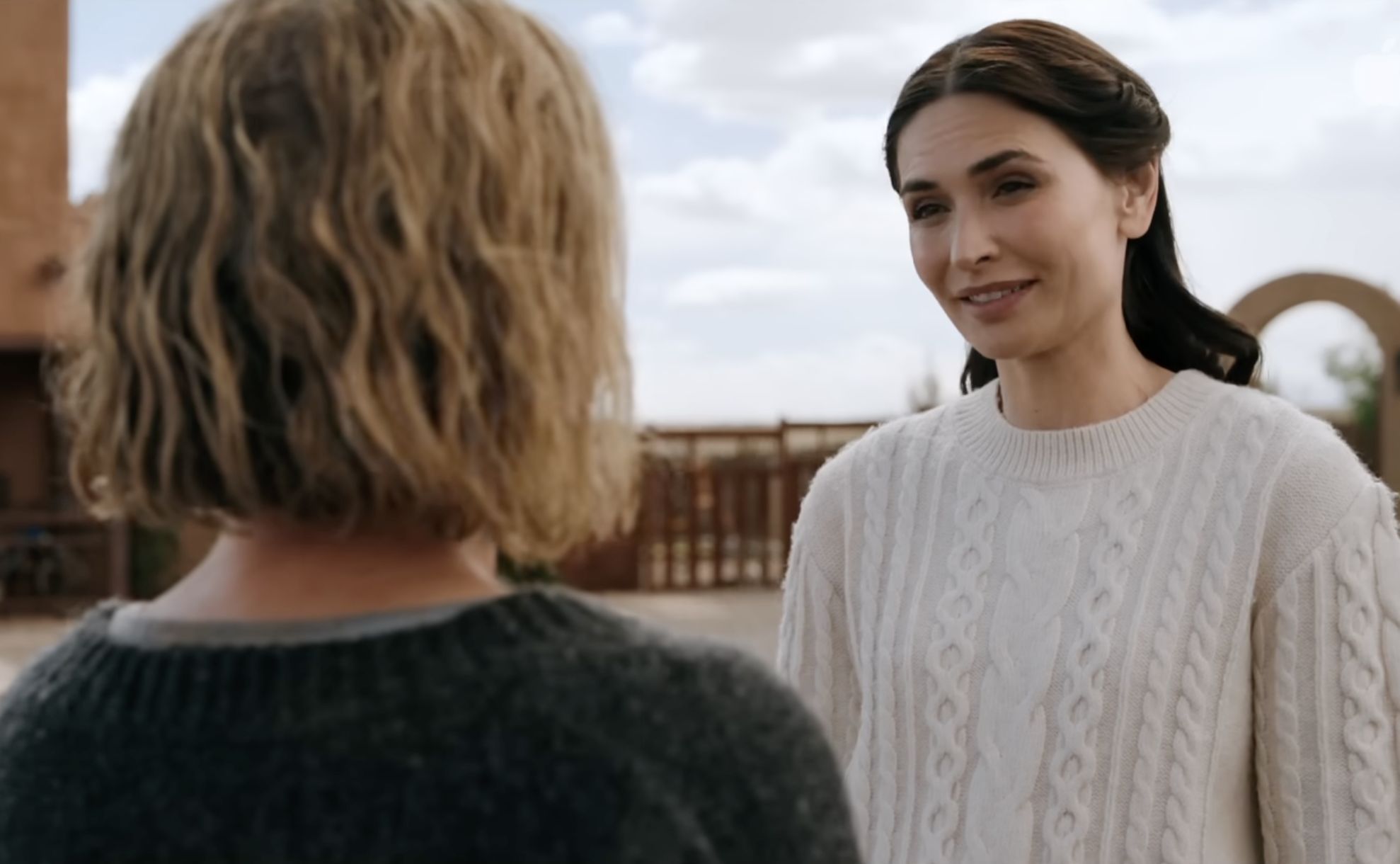 Pluribus Episode 4: Why does Manousos write &quot;es Turca&quot;? (Image Via Apple TV)