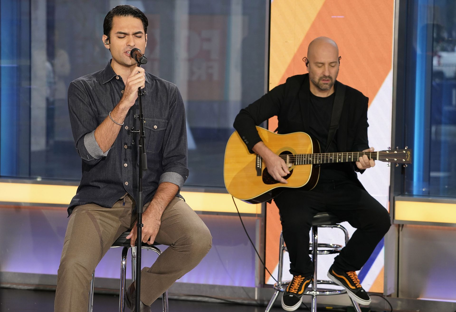 Matteo Bocelli Performs On &quot;Fox &amp; Friends&quot; - Source: Getty