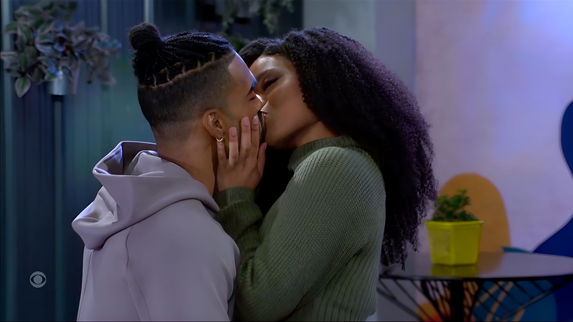 Izaiah and Eva realized they were rushing things &ndash; sorta &ndash; on Beyond the Gates | Image: CBS