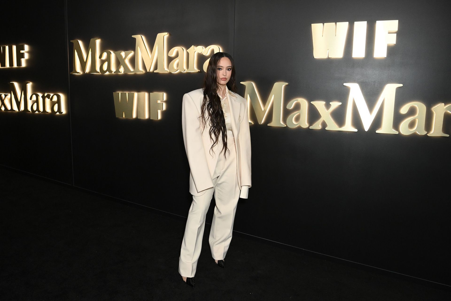 Max Mara Celebrates Yara Shahidi At The 2023 WIF Max Mara Face Of The Future Award Recipient Cocktail Event - Source: Getty.  (Photo by Jon Kopaloff/Getty Images for Max Mara)