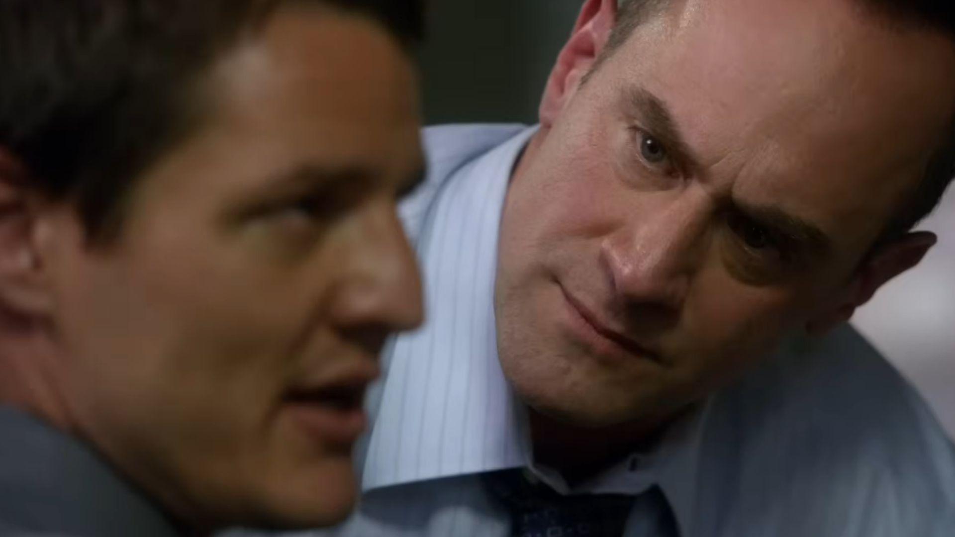 Christopher Meloni as Detective Elliot Stabler on Law &amp; Order: Special Victims Unit (Image Via: Law &amp; Order, YouTube)