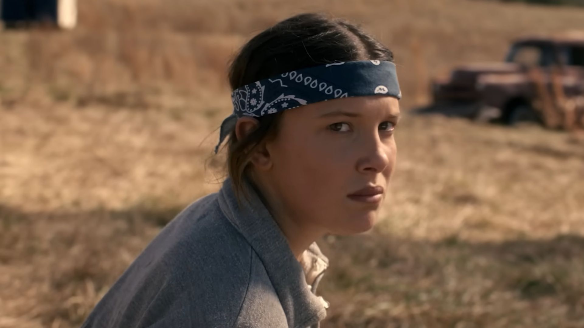 Stranger Things star Millie Bobby Brown opens up about working with David Harbour (Image via YouTube/Netflix)