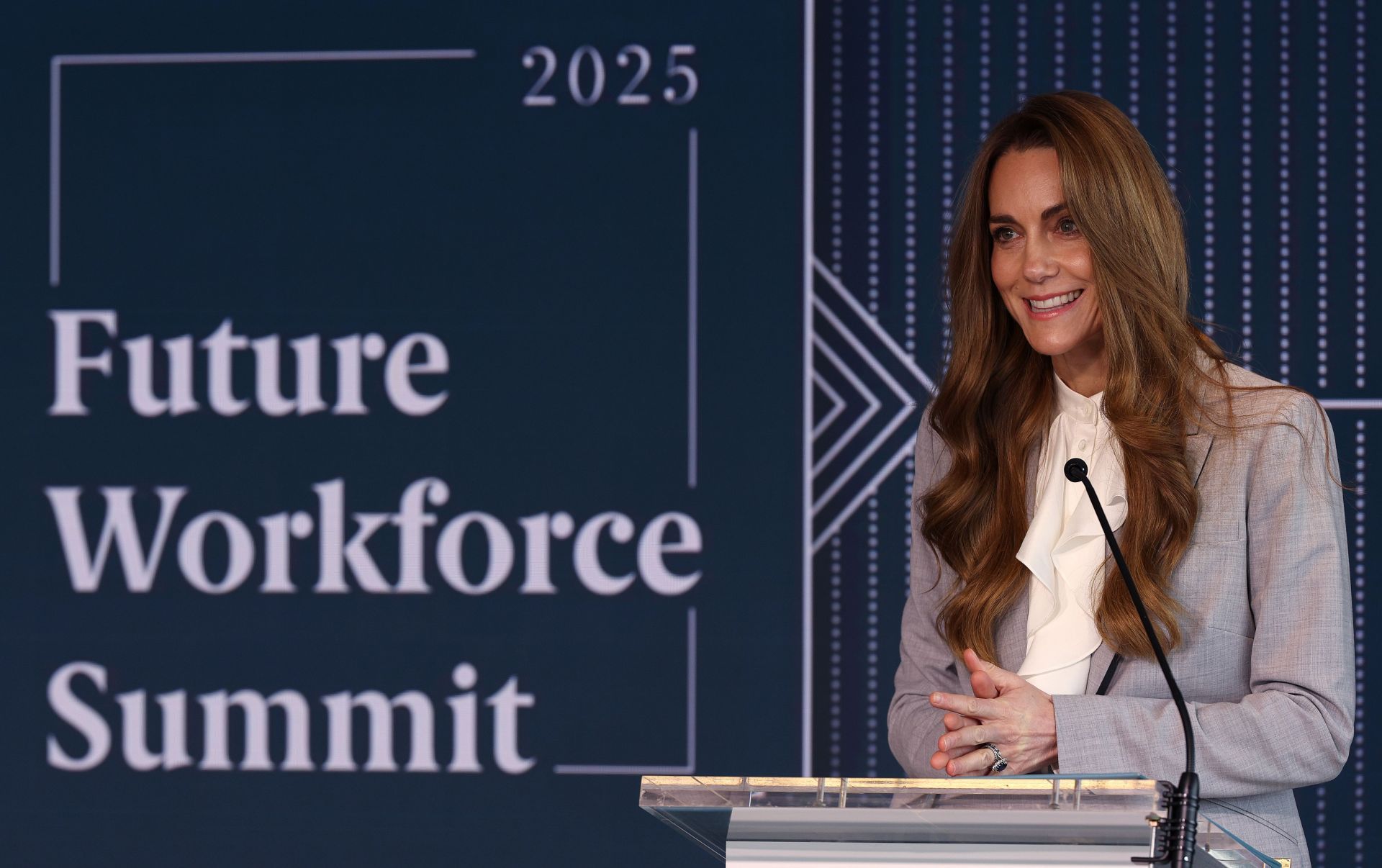 The Princess Of Wales Attends The Future Workforce Summit - Source: Getty