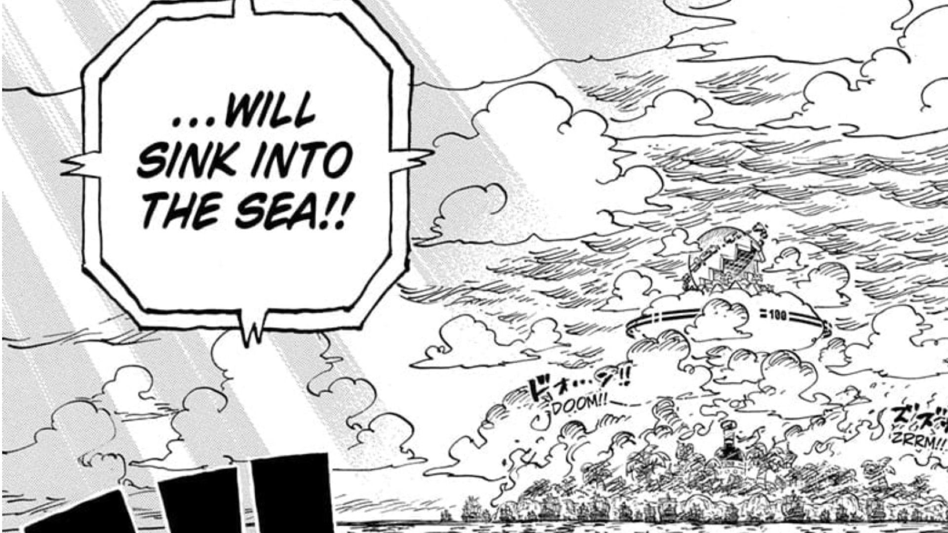 Vegapunk&#039;s message (Image Credit: Shueisha)