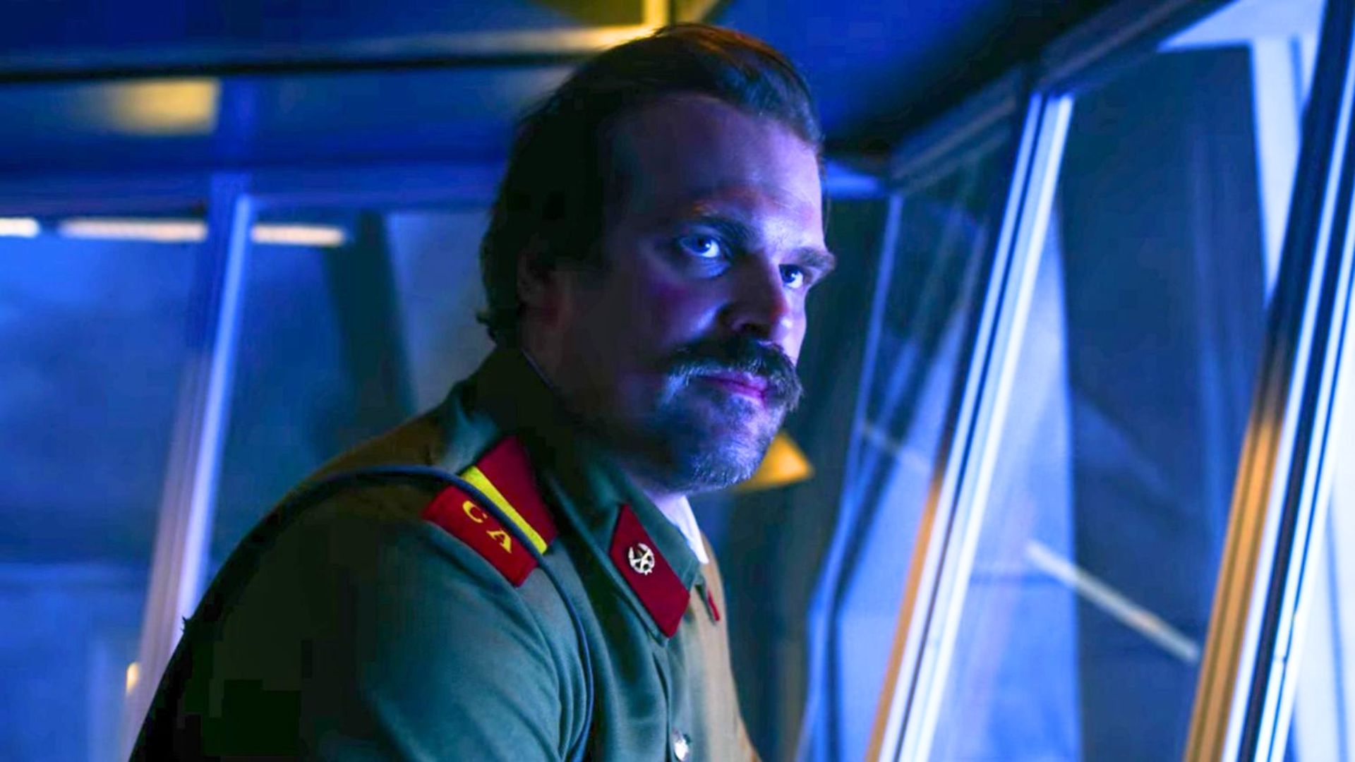 Hopper from Stranger Things Season 3 | Image via Netflix