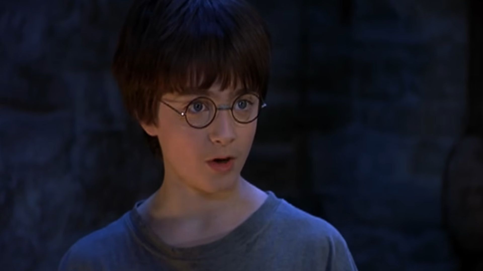 Daniel Radcliffe as Harry Potter (Image via Youtube/@Harry Potter)